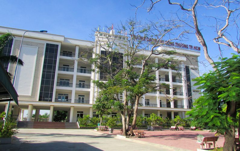 Thi công xây lắp Trường Cao đẳng Công thương TPHCM - Chi nhánh Quảng Ngãi